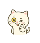 白猫ミーソウ（個別スタンプ：16）
