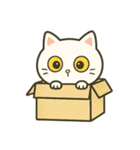 白猫ミーソウ（個別スタンプ：35）
