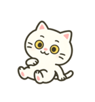 白猫ミーソウ（個別スタンプ：40）