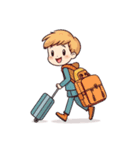 一人旅（個別スタンプ：2）
