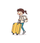 一人旅（個別スタンプ：3）