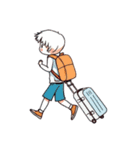 一人旅（個別スタンプ：9）