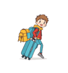 一人旅（個別スタンプ：10）