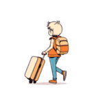 一人旅（個別スタンプ：23）