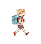 一人旅（個別スタンプ：24）