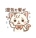 雨の日のにゃんこスタンプ（個別スタンプ：17）