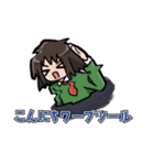 〜デザイン女子の日常〜【ダジャレ】（個別スタンプ：4）