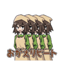 〜デザイン女子の日常〜【ダジャレ】（個別スタンプ：6）