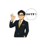 メンズエステ運営②受付スタッフ（個別スタンプ：3）