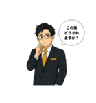 メンズエステ運営②受付スタッフ（個別スタンプ：13）