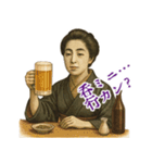 樋口 一葉 ギャグ シュール 爆笑 (小)（個別スタンプ：13）