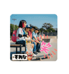 Z世代スケボー少女②（個別スタンプ：8）