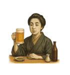 樋口 一葉 ギャグ シュール 爆笑（個別スタンプ：13）