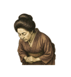 樋口 一葉 ギャグ シュール 爆笑（個別スタンプ：15）