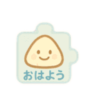 やさしいパズルスタンプ（個別スタンプ：2）