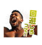 鼓舞するイケメン（個別スタンプ：6）