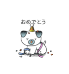 犬のこまめスタンプ（個別スタンプ：36）