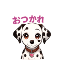 ハートのダルメシアン ～感情だだもれ編～（個別スタンプ：10）