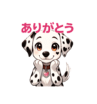 ハートのダルメシアン ～感情だだもれ編～（個別スタンプ：13）
