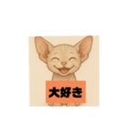 子猫のスフィンクス（個別スタンプ：3）