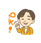 映えない男子たち。（個別スタンプ：2）