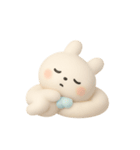 ぷにうさちゃんの夏 文字無し（個別スタンプ：7）