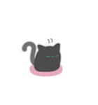 まんじゅうみたいな猫-言葉なし-（個別スタンプ：15）