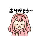 のぞみとひつじ（個別スタンプ：2）