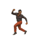 ダンスする黒人たち（個別スタンプ：11）