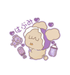 PENOちゃん推し活始めました♡むらさき色（個別スタンプ：23）