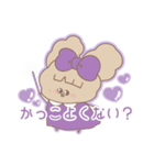PENOちゃん推し活始めました♡むらさき色（個別スタンプ：25）