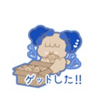PENOちゃん推し活始めました♡青色（個別スタンプ：12）