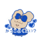 PENOちゃん推し活始めました♡青色（個別スタンプ：25）