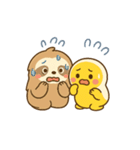 のっけとぷるりの感情スタンプ（個別スタンプ：12）