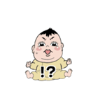 ムチムチな可愛い赤ちゃんスタンプ（個別スタンプ：5）