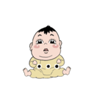 ムチムチな可愛い赤ちゃんスタンプ（個別スタンプ：11）