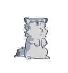 いろいろなオオカミくん4（個別スタンプ：4）