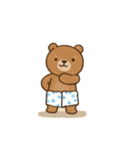 サウナ大好きくま（個別スタンプ：4）