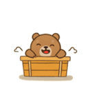 サウナ大好きくま（個別スタンプ：10）