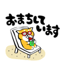 ふでしば【夏、挨拶など】柴犬（個別スタンプ：39）