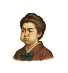 津田 梅子 ギャグ シュール 爆笑（個別スタンプ：2）