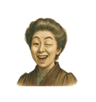 津田 梅子 ギャグ シュール 爆笑（個別スタンプ：3）