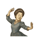 津田 梅子 ギャグ シュール 爆笑（個別スタンプ：6）