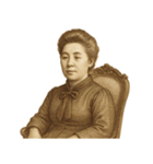 津田 梅子 ギャグ シュール 爆笑（個別スタンプ：13）