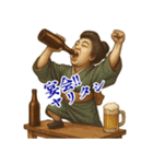 津田 梅子 ギャグ シュール 爆笑 (小)（個別スタンプ：15）