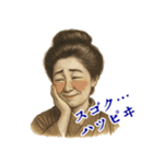 津田 梅子 ギャグ シュール 爆笑 (小)（個別スタンプ：18）