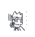 ハッピーな熱血応援おじさん（個別スタンプ：8）