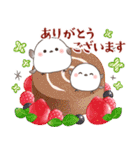 シマエナガ親子とレトロな喫茶店（個別スタンプ：6）