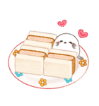 シマエナガ親子とレトロな喫茶店（個別スタンプ：21）