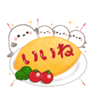 シマエナガ親子とレトロな喫茶店（個別スタンプ：23）